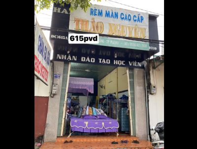 Cho thuê nhà mặt tiền 615 Đường Phạm Văn Đồng, Phường Đống Đa, Plei Ku, Gia Lai